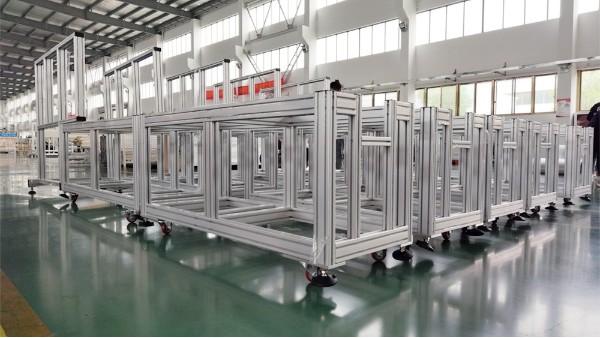 為什么自動化生產線90%的框架都用鋁型材？