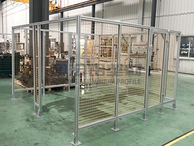 倉庫鋁型材圍欄 倉庫鋁型材圍欄