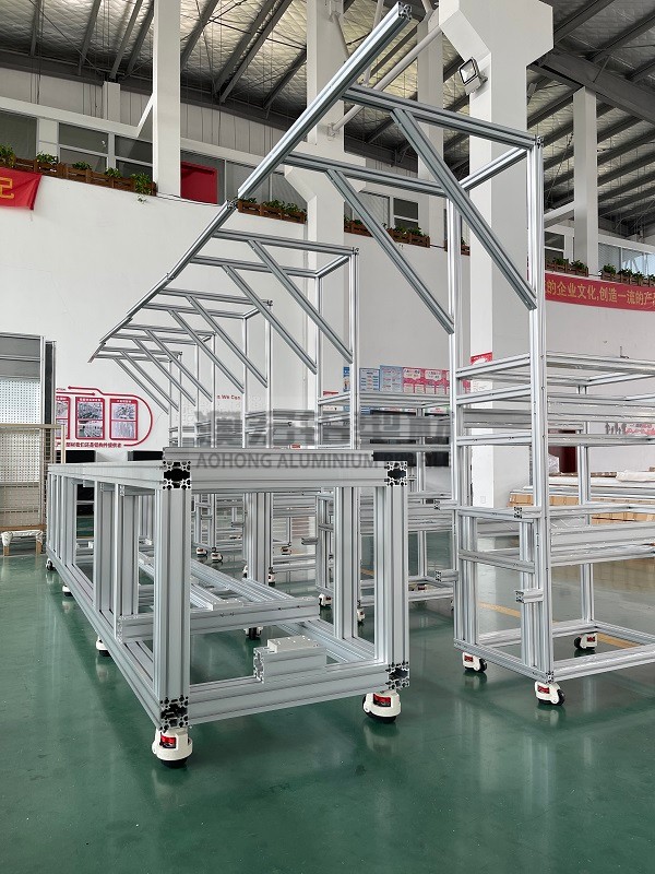 設備鋁型材框架有哪些常見的連接方法？